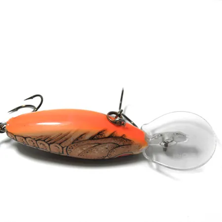 Storm Hot'N Tot Crankbait, Braun / Orange, 12g, breite Schaufel, #0098