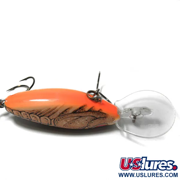 Storm Hot'N Tot Crankbait, Braun / Orange, 12g, breite Schaufel, #0098