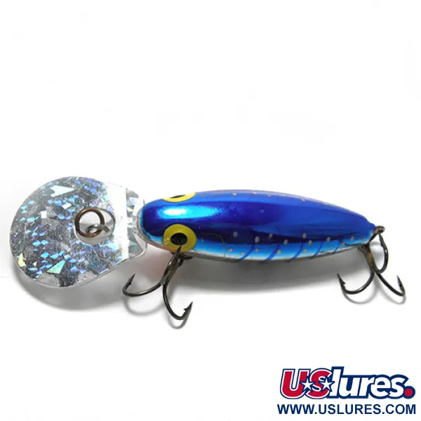 Storm Hot'N Tot Wobbler, Blau/Silber, 6g, Hologramm-Schaufel, #0102