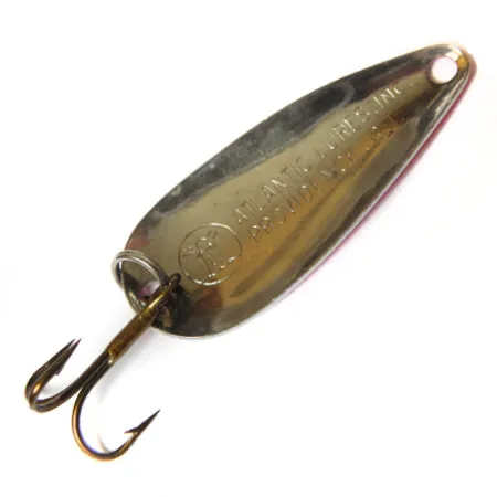 Atlantic Lures Blinker, Red / White, 5.5g, Vintage Emaille, #0110