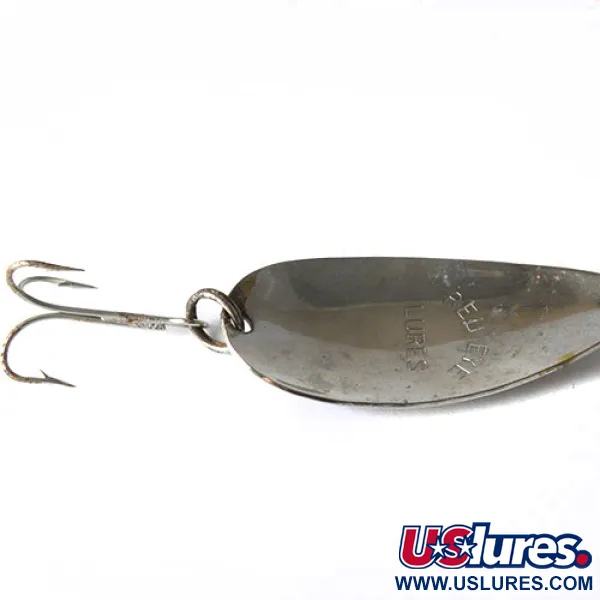 RED EYE Blinker, Nickel / Blau, 12,5g, Blitz-Grafik, #0174