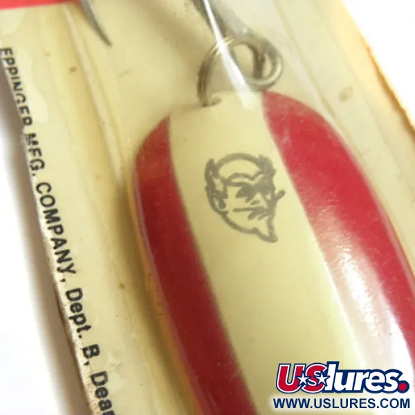 Dardevle Eppinger Blinker, Rot / Weiß, 28g, Klassisch, #0178