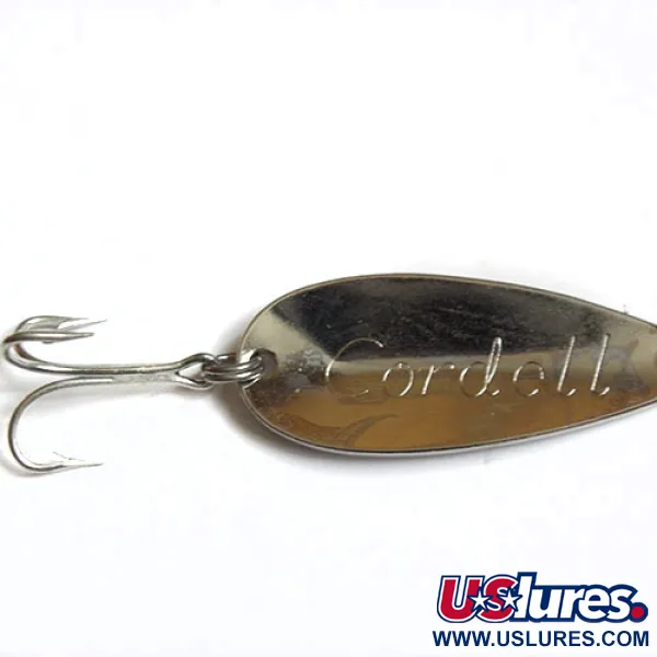 Cordell Cotton Cordell Blinker, Nickel, 20g, Weitwurf-Profil, #0179