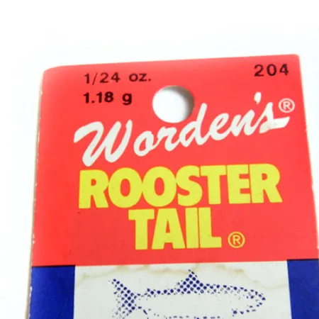 Worden’s Original Rooster Tail Spinner, Gelb, 1.18g, Weidenblatt, #0182