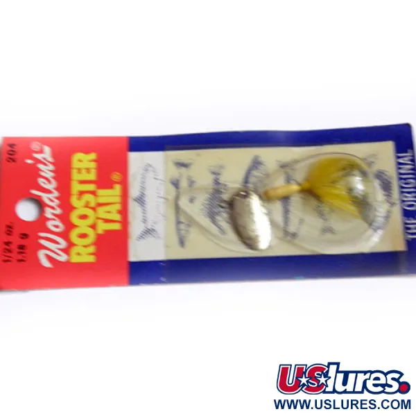 Worden’s Original Rooster Tail Spinner, Gelb, 1.18g, Weidenblatt, #0182