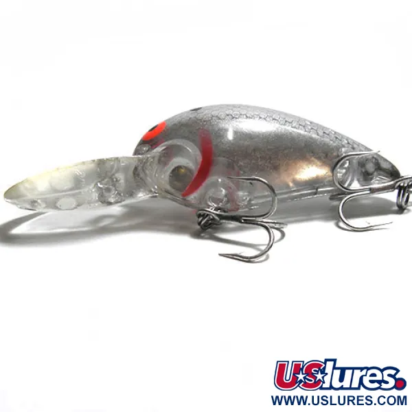 Bomber Tiefläufer, Natur/Rot, 10,6g, Rassel-System, #0189