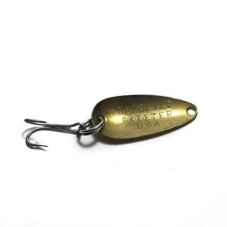 Dardevle Skeeter Eppinger Blinker, Gelb/Rot, 1g, Vintage, #0190