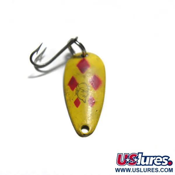 Dardevle Skeeter Eppinger Blinker, Gelb/Rot, 1g, Vintage, #0190