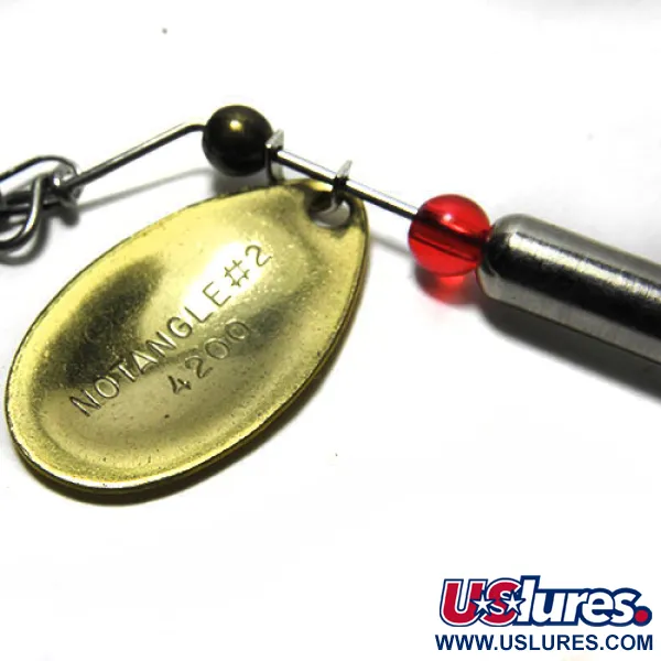 Eppinger Dardevle Notangle 2 Spinner, Gelb/Rot, 6g, Anti-Drall, #0197