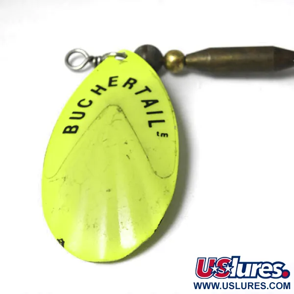 Joe Bucher Buchertail Spinner, Fluorescent Green, 33g, Bucktail, #0205