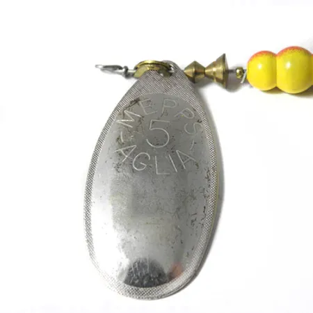 Mepps Aglia 5 Spinner, Nickel, 14g, Messingbügel, #0207