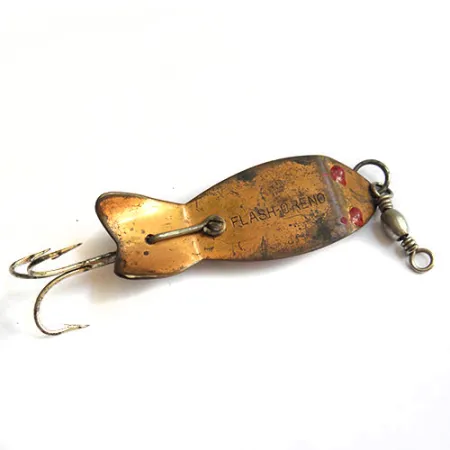 South Bend FLASH-ORENO Blinker, Copper / Red, 25g, USA, #0230