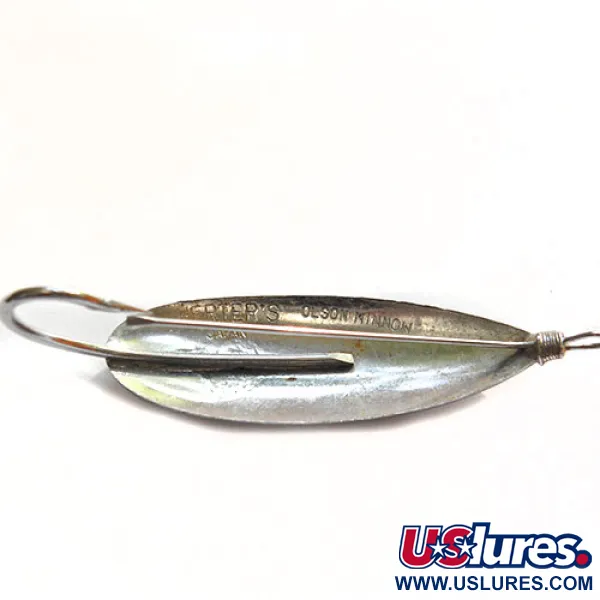Herter's olson minnow Blinker, Nickel, 8,5g, Krautschutz, #0234