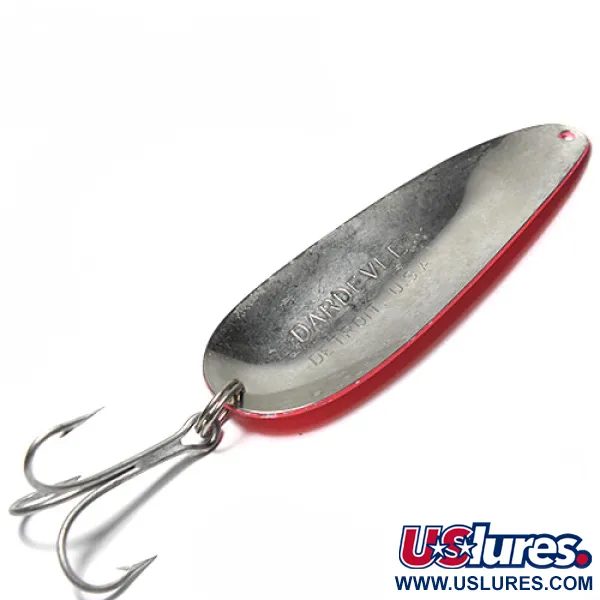 Eppinger Dardevle Blinker, Dunkelrot / Rosa, 28g, Klassik-Design, #0244