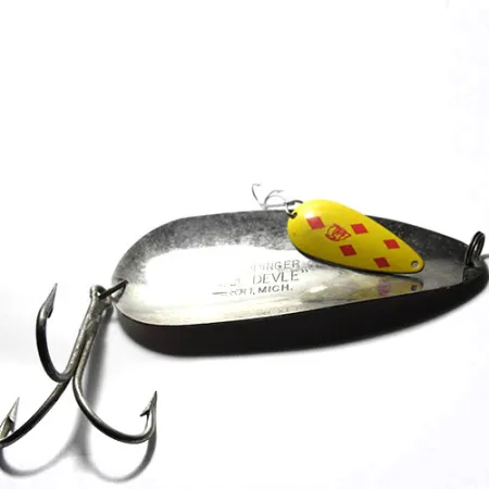 Eppinger Dardevle Huskie Devle Blinker, Rot / Weiß, 91g, Lockblatt, #0245