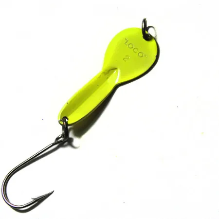 Luhr Jensen Loco 2 Blinker, Gelb / Rot, 9g, Klassiker, #0246