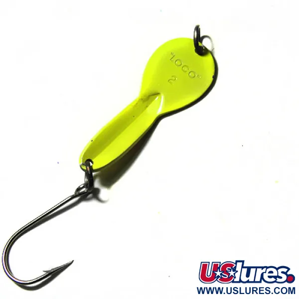 Luhr Jensen Loco 2 Blinker, Gelb / Rot, 9g, Klassiker, #0246