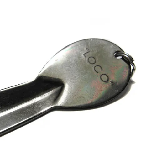 Loco Luhr Jensen Blinker, Schwarz / Hologramm, 23g, Einzelhaken, #0281