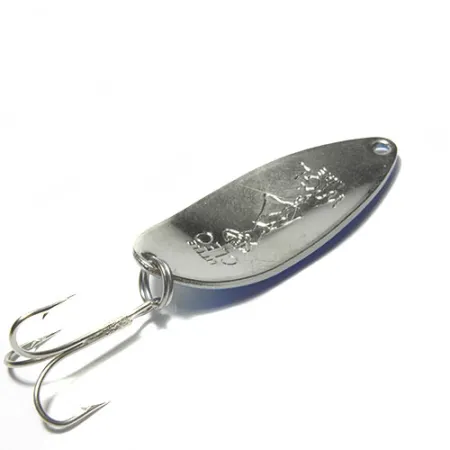 Seneca Little Cleo (Hula Girl) Blinker, White Pearl / Blue, 14g, #0314