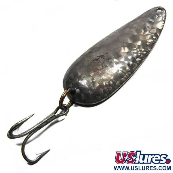 Dardevle Dardevlet Blinker, Silver Scale, 21g, Hammerschlag, #0342