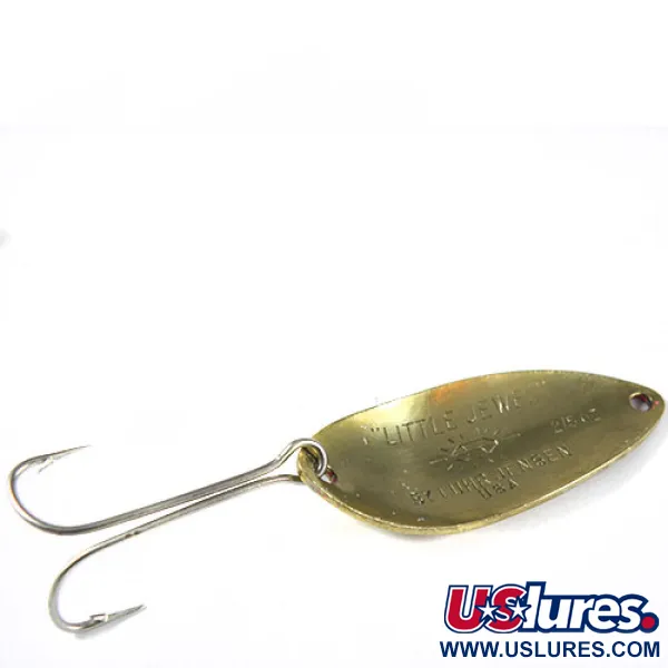 Luhr Jensen Little Jewel Blinker, Messing, 14g, Vintage, #0363