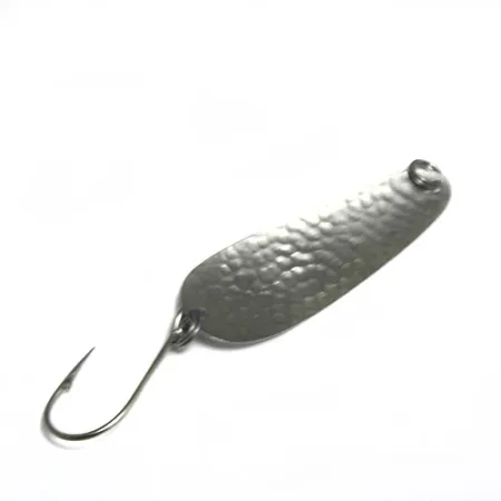 Looter Acme Blinker, Weißperl / Hellblau, 3,6g, gehämmerte Optik, #0370