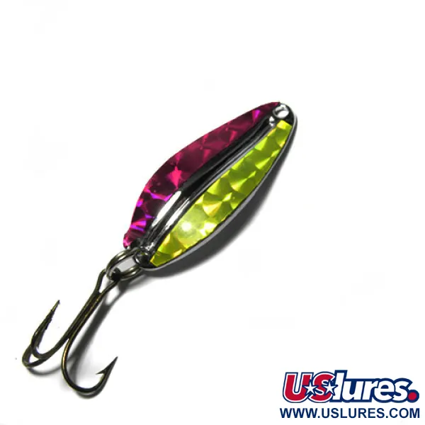 TODDCO Main liner Blinker, Nickel/Rot/Gelb, 7.5g, Hochglanz, #0414