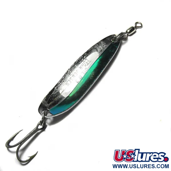 Luhr Jensen Krocodile Die #3 Blinker, Nickel, 10g, Hammerschlag, #0420