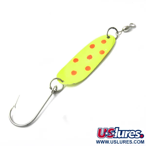 Andy Reekers 3 Schlepplöffel, Gelb/Rot, 4.5g, Vintage, #0440