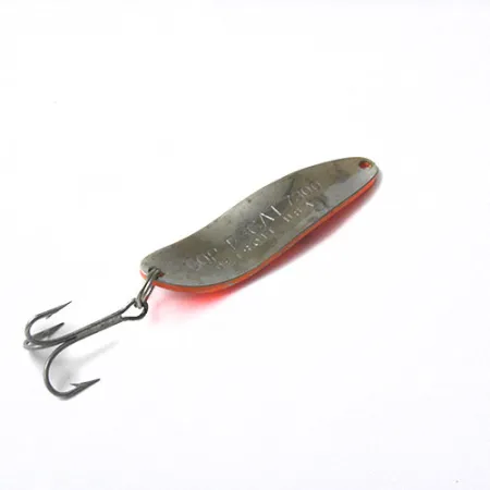 Dardevle Cop-E-Cat 7300 Blinker, Orange/Schwarz, 10g, Stanzstahl, #0457