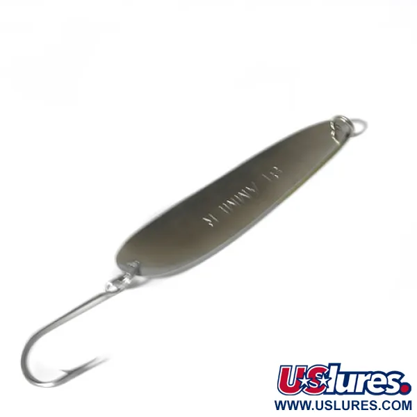 Slammer Schlepplöffel, Nickel / Gold, 11,5g, Einzelhaken, #0480