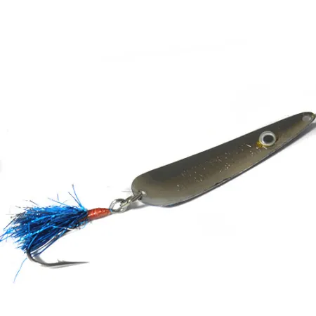 Eppinger Dardevle Flutter-Chuck Blinker, Nickel/Blau, 8g, #0487
