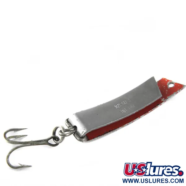 South Bend Super-Duper 506 Blinker, Nickel/Rot, 7g, U-Form, #0491