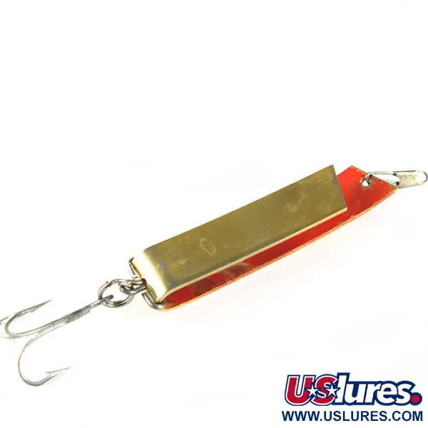 South Bend Super-Duper 509 Blinker, Gold / Rot, 11g, Vergoldet, #0507