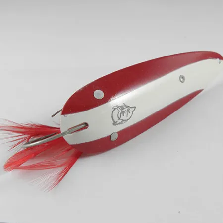 Eppinger Weedless Dardevle Blinker, Rot/Weiß, 28g, Krautschutz, #0514