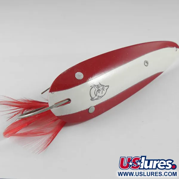 Eppinger Weedless Dardevle Blinker, Rot/Weiß, 28g, Krautschutz, #0514
