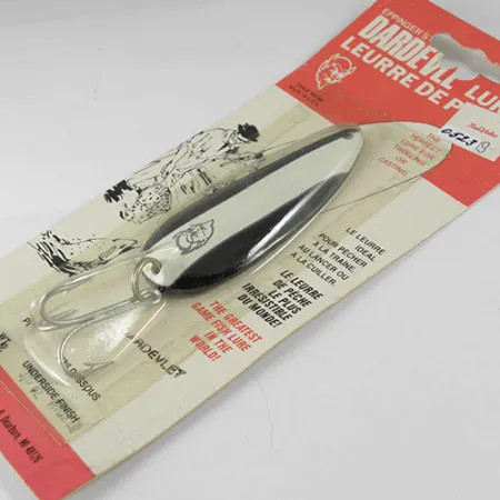 Eppinger Dardevle Dardevlet Blinker, Black / White, 21g, #0523