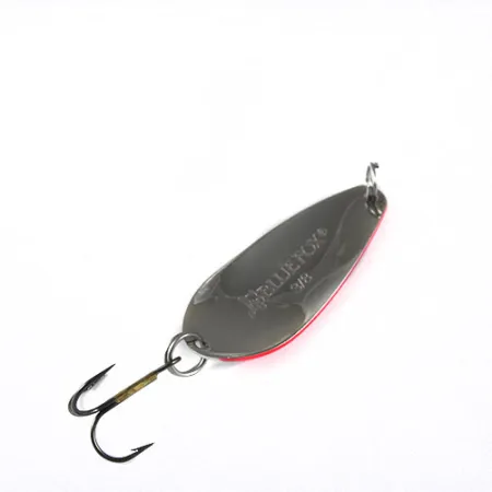 Blue Fox Strobe Tear Drop Spoon Blinker, Rot / Weiß, 11g, USA, #0540