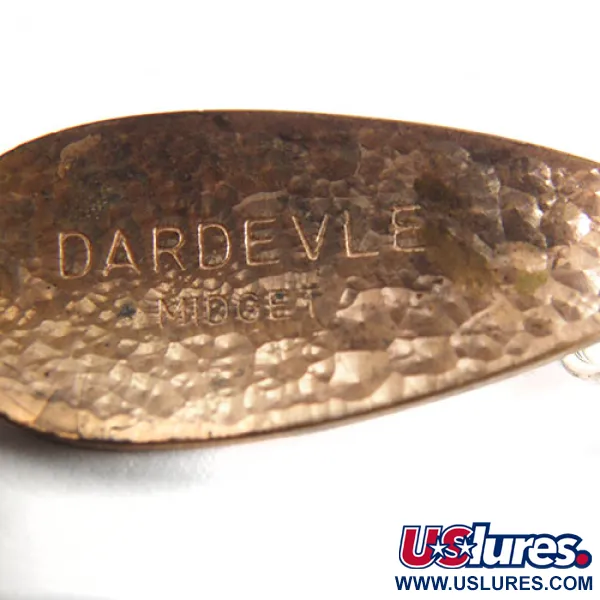 Eppinger Dardevle Midget Blinker, Crystal Bronze, 6g, Gehämmerte Optik, #0612