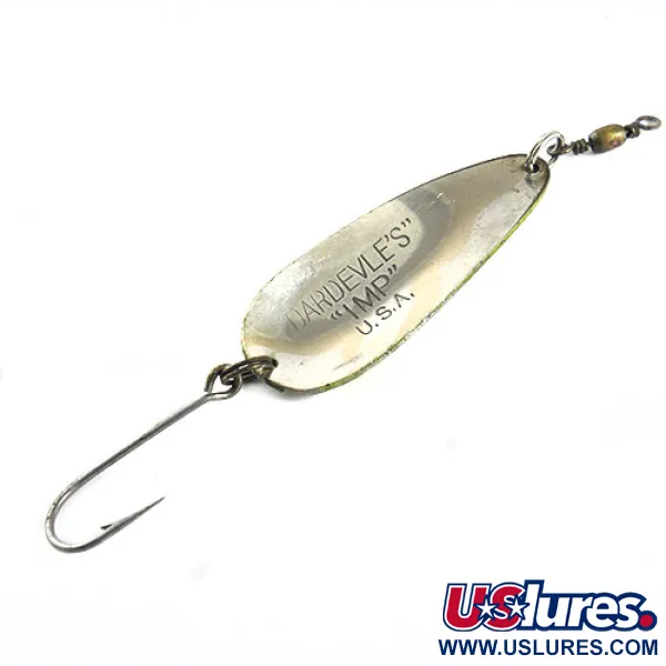 Eppinger Dardevle Imp Löffelblinker, Frog (Grün/Gelb), 11g, #0614