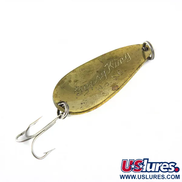 Weller GYPSY KING S 0 Blinker, Messing, 7.7g, Vintage, #0621