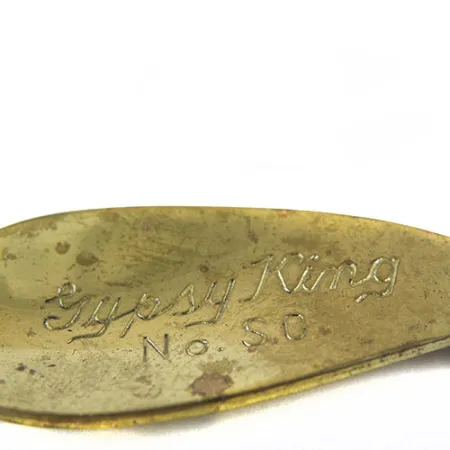 Weller GYPSY KING S 0 Blinker, Messing, 7.7g, Vintage, #0621