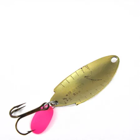 Luhr Jensen Blinker, Weiß/Rot/Grün, 4.3g, Pink Attraktor, #0622