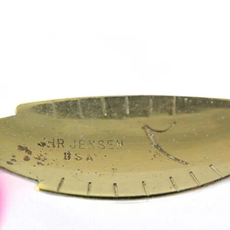 Luhr Jensen Blinker, Weiß/Rot/Grün, 4.3g, Pink Attraktor, #0622