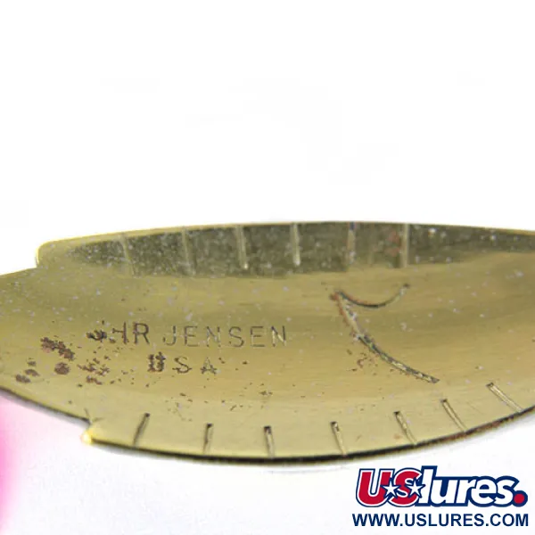 Luhr Jensen Blinker, Weiß/Rot/Grün, 4.3g, Pink Attraktor, #0622