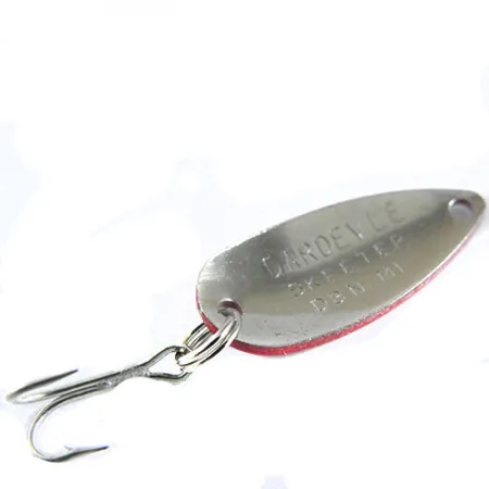 Dardevle Skeeter Blinker, Rot / Weiß, 2g, Vintage Original, #0631