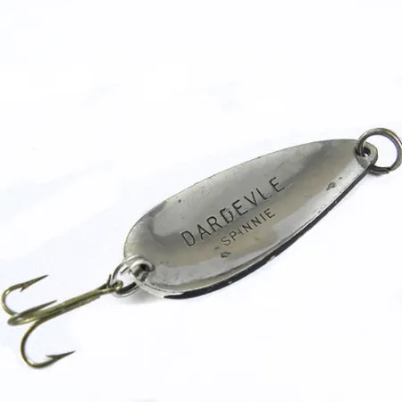 Dardevle Spinnie Blinker, Schwarz/Weiß, 6g, Klassisches Design, #0639