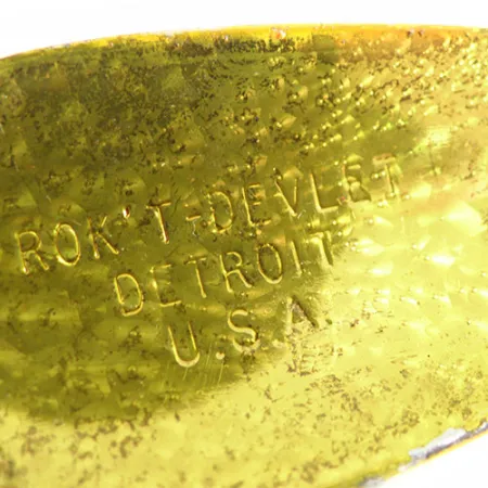 Dardevle Rok't Devle Blinker, Crystal Golden Crystal, 36g, #0651