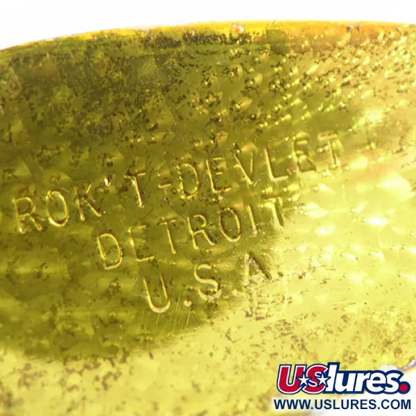 Dardevle Rok't Devle Blinker, Crystal Golden Crystal, 36g, #0651