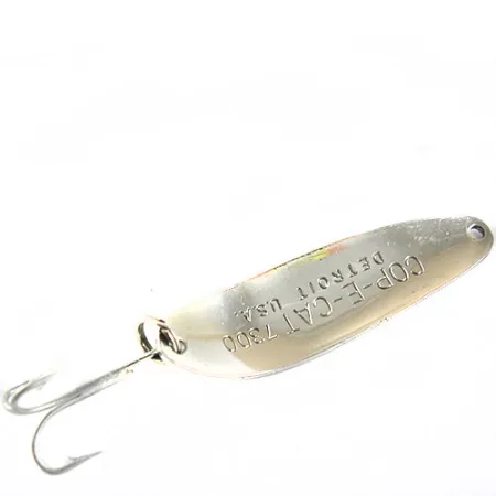 Dardevle Cop-E-Cat 7300 Blinker, Nickel/Grün, 10g, Detroit-Prägung, #0653